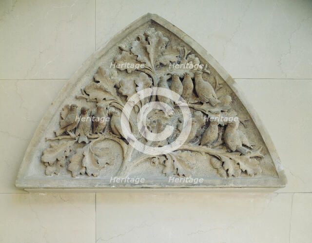 E. W. Blatchford Residence: Lunette Depicting Autumn, c. 1875/77. Creator: Peter Bonnett Wight.