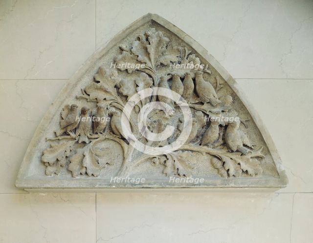 E. W. Blatchford Residence: Lunette Depicting Autumn, c. 1875/77. Creator: Peter Bonnett Wight.