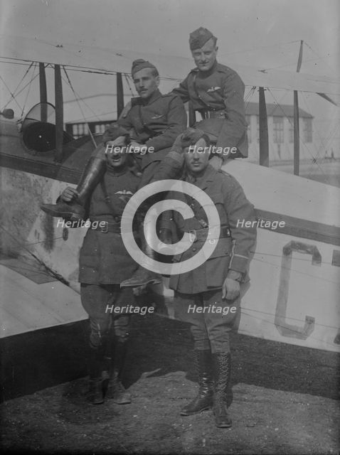 E. Wilmot, J. Gray, D.M. McBeath, and Bonnard, between c1915 and c1920. Creator: Bain News Service.