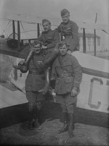 E. Wilmot, J. Gray, D.M. McBeath, and Bonnard, between c1915 and c1920. Creator: Bain News Service