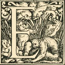 E - An Alphabet by Hans Weiditz c1520-1521, (1908). Creator: Hans Weiditz
