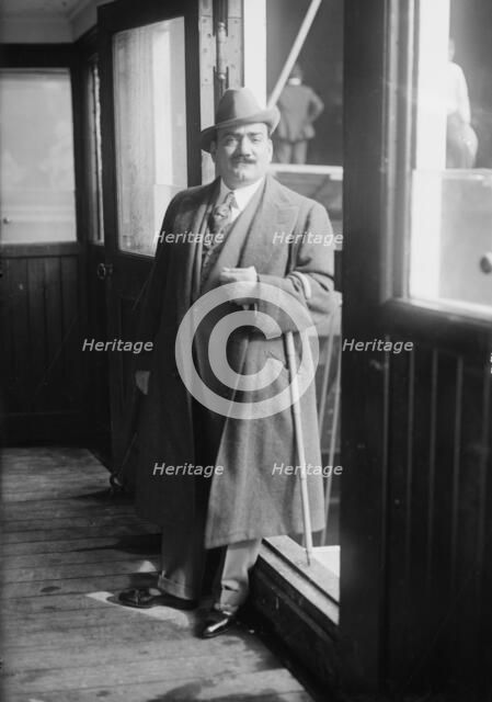 E. Caruso, 1916. Creator: Bain News Service.