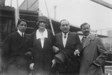 E. Caruso Jr., Caruso & wife, G. Setti, between c1915 and c1920. Creator: Bain News Service