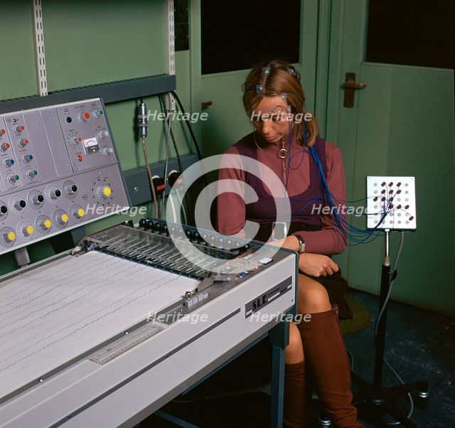 E.E.G recording. Artist: Unknown