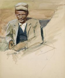 E. Elenius, exercise, 1903. Creator: Verner Thome