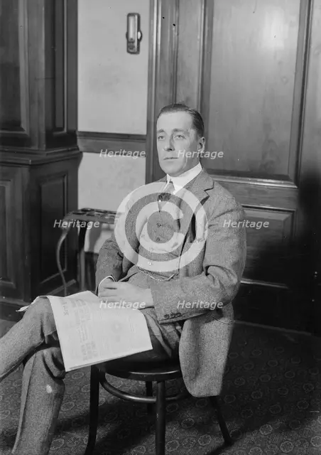 E.H.[i.e. F] Hutton, 1917. Creator: Bain News Service.