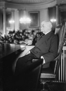 E.J. Berwind before Ind'l Com'n, between c1910 and c1915. Creator: Bain News Service
