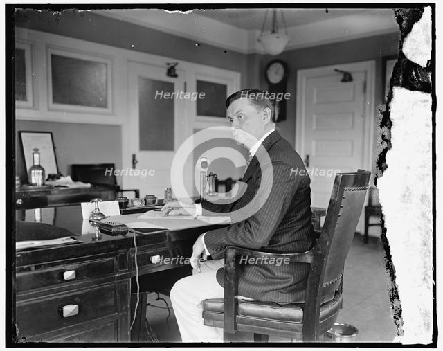 E.N. Hurley, 1919. Creator: Harris & Ewing.