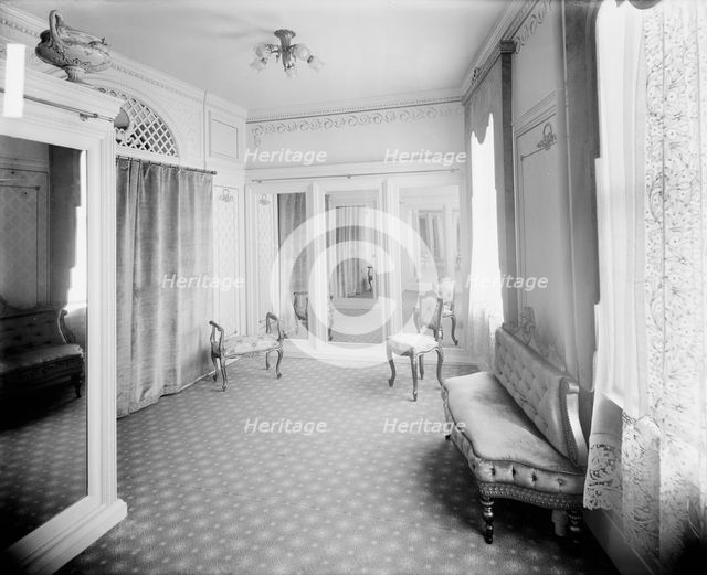 E.M. Bigsby Co. show rooms, French room, between 1900 and 1915. Creator: Unknown.