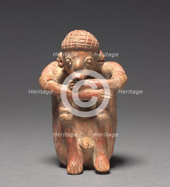 Emaciated Crouching Figure, c. 100 BC-AD 300. Creator: Unknown.