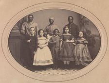 Emancipated Slaves Brought from Louisiana by Colonel George H. Banks, December 1863. Creator: Myron H. Kimball