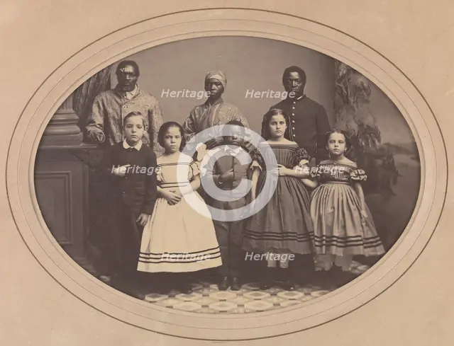 Emancipated Slaves Brought from Louisiana by Colonel George H. Banks, December 1863. Creator: Myron H. Kimball.