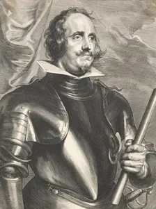 Emanuel Frockas, Count of Feria. From Icones principum virorum ('The Iconography'), before 1641. Creator: Paulus Pontius