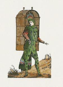 Emanuel Schikaneder as the first Papageno in Mozart's The Magic Flute