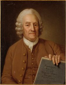 Emanuel Swedenborg, 1688-1772, civil servant, mid-late 18th century. Creator: Per Krafft the Elder