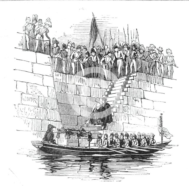 Embarkation of Her Majesty, 1842.  Creator: Unknown.