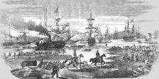 Embarkation of the French Troops at Toulon 1854. Creator: Unknown