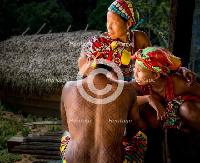 Embera Women. Creator: Dorte Verner.