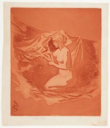 Embers Glow, 1890-97. Creator: Theodore Roussel