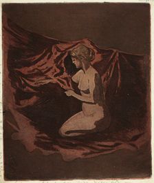 Embers Glow, 1890-97. Creator: Theodore Roussel
