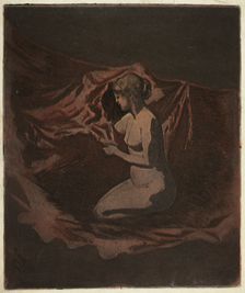 Embers Glow, 1890-97. Creator: Theodore Roussel