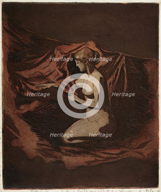 Embers Glow, 1890-97. Creator: Theodore Roussel.