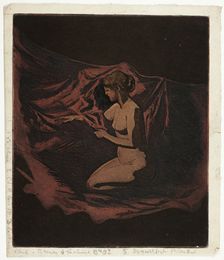 Embers Glow, 1890-97. Creator: Theodore Roussel