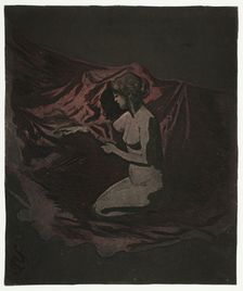 Embers Glow, 1890-97. Creator: Theodore Roussel