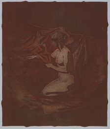 Embers Glow, 1890-1897. Creator: Theodore Roussel (French, 1847-1926)