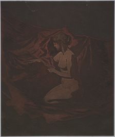 Embers Glow, 1890-1897. Creator: Theodore Roussel (French, 1847-1926)