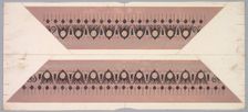 Embers Glow: Lotus Pattern Frame, 1890-1897. Creator: Theodore Roussel (French, 1847-1926)