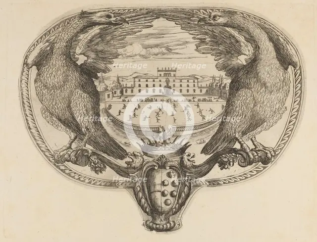 Emblem. Creator: Stefano della Bella.