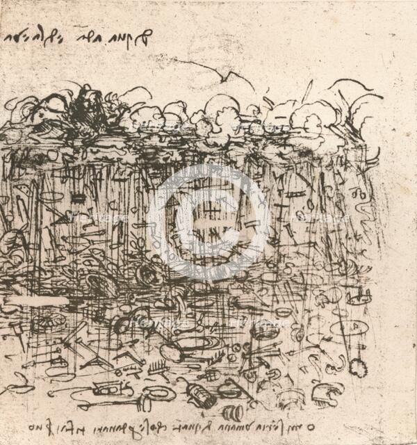 Emblematic representation, c1472-c1519 (1883). Artist: Leonardo da Vinci.