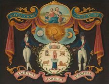 Emblems for Royal Crown Lodge No. 22, 1810/15. Creator: Unknown