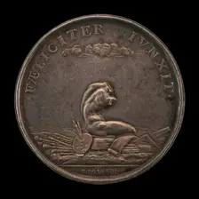 Emblems of the Arts with the Belvedere Torso (reverse), 1673. Creator: Gérard-Léonard Hérard