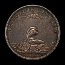 Emblems of the Arts with the Belvedere Torso (reverse), 1673. Creator: Gérard-Léonard Hérard