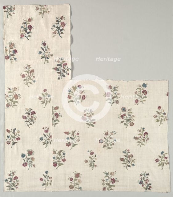 Embroidered Covers, 1700s. Creator: Unknown.