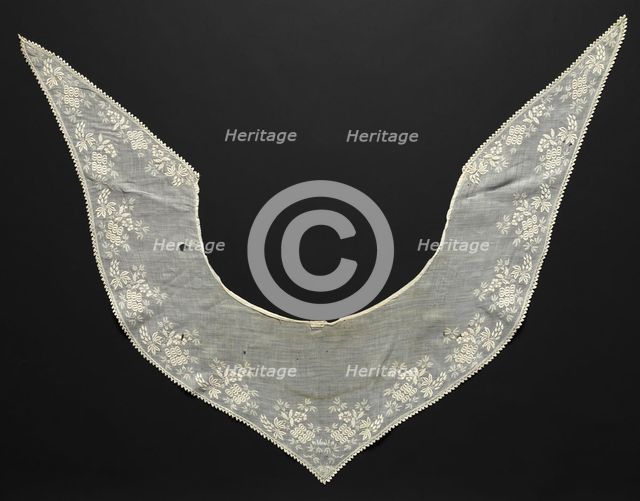 Embroidered Collar, c. 1836. Creator: Unknown.