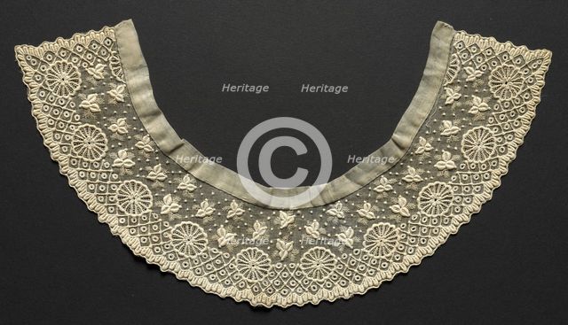 Embroidered Collar, late 19th century. Creator: Unknown.