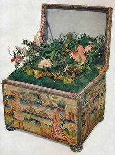 Embroidered Casket, 17th Century (1929)