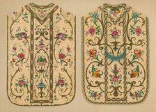 Embroidered Chasubles by Luigi & Ersilia Martini 1893. Artist: Robert Dudley