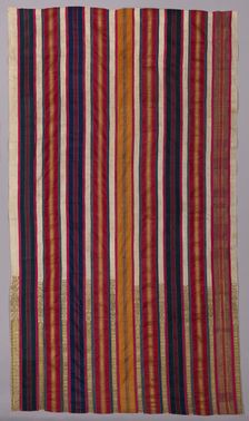 Embroidered Curtain, 17th-18th century. Creator: Unknown