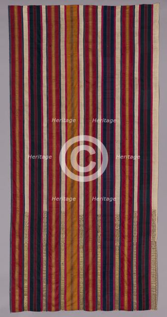 Embroidered Curtain, 17th-18th century. Creator: Unknown.