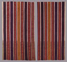 Embroidered Curtain, 17th-18th century. Creator: Unknown