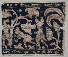 Embroidered Border, 1500s-1600s. Creator: Unknown