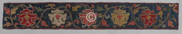 Embroidered Border, 1300s. Creator: Unknown.