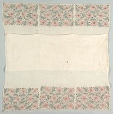 Embroidered Bed Spread, 18th century. Creator: Unknown