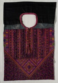Embroidered Blouse Front, 19th century. Creator: Unknown