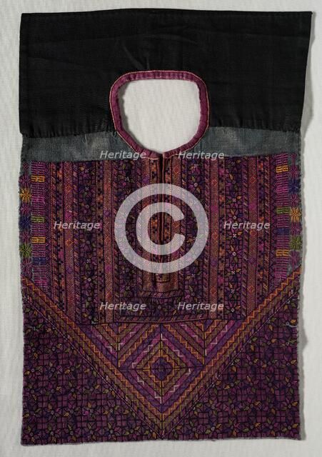 Embroidered Blouse Front, 19th century. Creator: Unknown.
