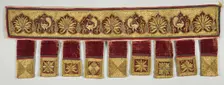 Embroidered Door Hanging, 1700s. Creator: Unknown